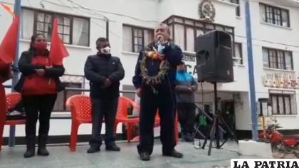El jefe de campaña de Pan Bol, Santos Ramírez denunció el despilfarro económico que sufrió Bolivia en la gestión de Morales /PÁGINA SIETE