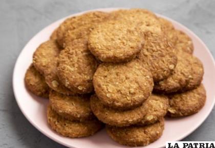 Galletas de avena una delicia y buen complemento en el desayuno