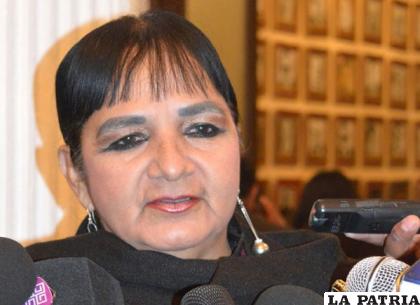 La senadora Carmen Eva Gonzales /erbol.com