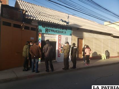 Incluso hubo una casa de campaña que funcionaba a pocos metros del TEDO /LA PATRIA