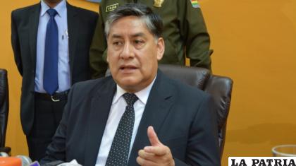 El Fiscal General del Estado, Juan Lanchipa /ANF