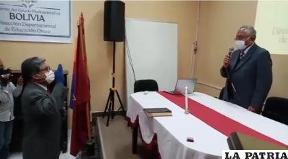 Ayer en la tarde fue posesionado por el ministro de Educación /captura