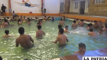La población puede disfrutar nuevamente de la piscina de Capachos /GAMO