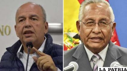 Arturo Murillo y Víctor Hugo Cárdenas, fueron censurados por la ALP y luego destituidos por el Gobierno de Áñez /LA PATRIA