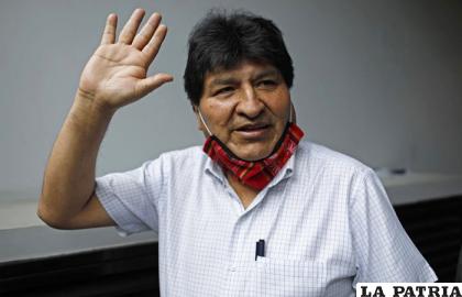 Morales retornaría este domingo a Buenos Aires /erbol.com