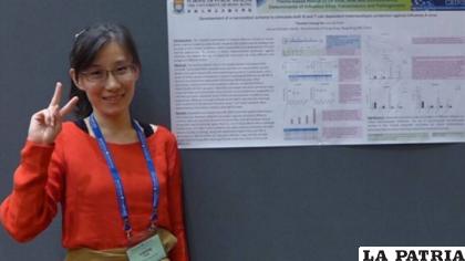 La científica Li-Meng Yan