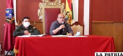 Marcelo Cortez, secretario general del GAMO hizo el anuncio /LA PATRIA