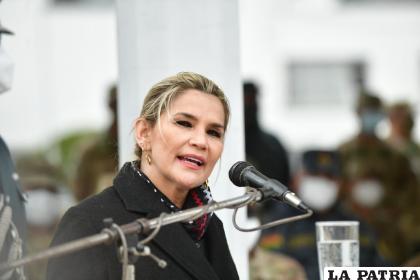 Presidente Jeanine Áñez podría ser enjuiciada a solicitud del Legislativo /ABI
