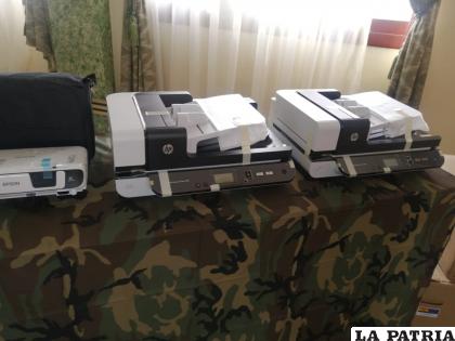 El equipamiento está valuado en más de siete millones de bolivianos /Felcn