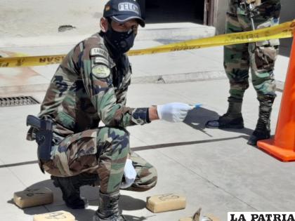 La prueba de campo confirmó que la sustancia es cocaína / LA PATRIA