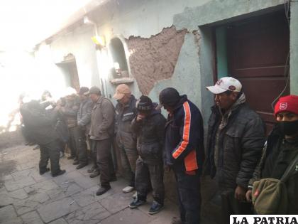15 personas fueron aprehendidas durante el operativo /Policía
