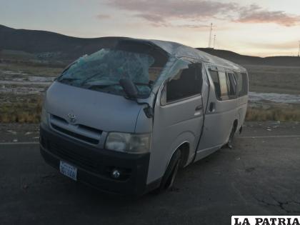 De esta manera quedó el vehículo tras el hecho de tránsito /Policía