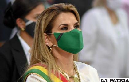 La Presidente Jeanine Áñez aseguró que no saldrá del país después del cambio de mando /ANF