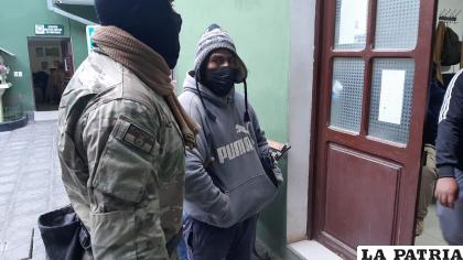 El aprehendido fue remitido a la fuerza anticrimen /LA PATRIA