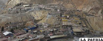 Huanuni es el distrito más importante de la minería estatal en Oruro, pero confronta algunas dificultades sociales