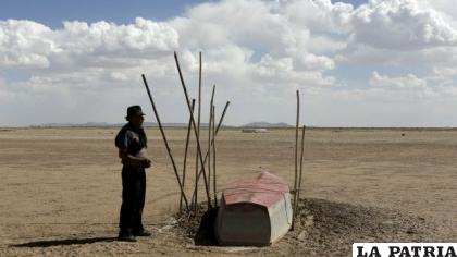 La sequía en el lago dejó sin fuente de trabajo a los “Uru Murato” /bbc.com