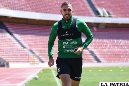Luis Haquín se incorporó a los entrenamientos de la Verde /FBF
