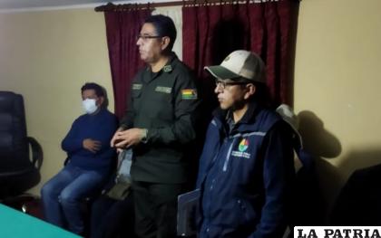 Policía de Oruro medió en el conflicto del municipio de Huari /Policía