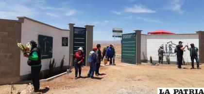 Esta infraestructura está emplazada frente a Sepulturas /LA PATRIA