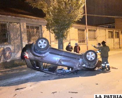 De esta manera terminó la vagoneta /LA PATRIA