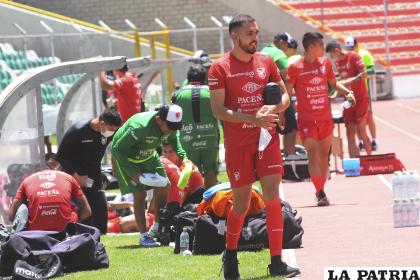 La Verde sostuvo su último entrenamiento ayer en La Paz /APG