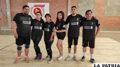 El cuadro de Dalence United en voleibol mixto /STPO
