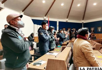 Acto de posesión de la nueva FUL UTO /Emilio Ayllón 