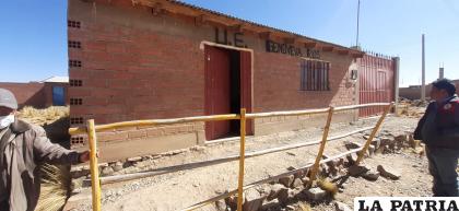 Hay unidades educativas que están pasando clases en casas alquiladas /LA PATRIA