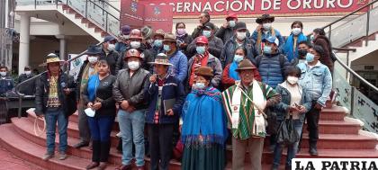 COD y miembros del Pacto de Unidad llaman a marcha para el 12 de octubre /LA PATRIA