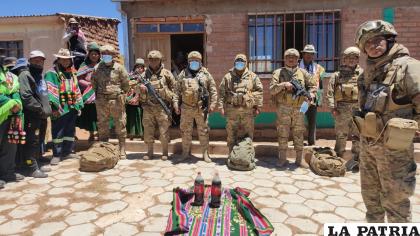 Los comunitarios liberaron a los militares luego de enterarse que los responsables eran civiles /LA PATRIA