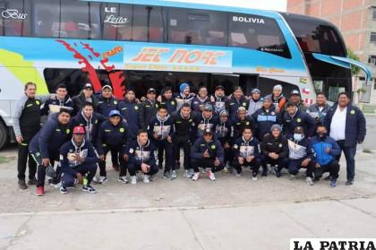 En medio de un buen ambiente Shalon llegó a la Villa Imperial en pos de la clasificación /Club Dep. Shalon