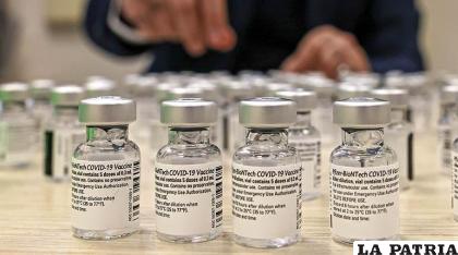 Vacunas Pfizer llegarán a territorio boliviano /LOS TIEMPOS ARCHIVO