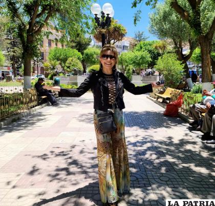 Rosario Arce radica en Canadá donde deja en alto el nombre de Bolivia /LA PATRIA