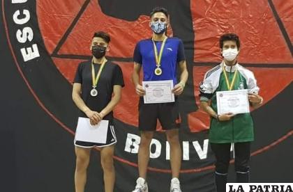 Sebastián Robles primer lugar en la categoría absoluta 
/Taekwondo Oruro
