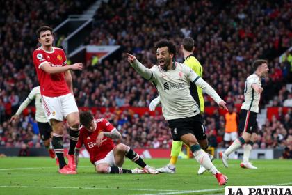 Hat-trick de Mohamed Salah para el triunfo de Liverpool ante el Manchester United /digitalnewsqr.com
