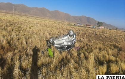 El accidente se originó por inmediaciones de Tolapampa /LA PATRIA
