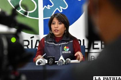 Defensora del Pueblo, Nadia Cruz  /DEFENSORÍA DEL PUEBLO