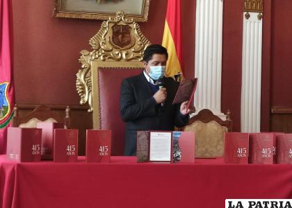 Alcalde presentó el programa oficial de los 415 años de la fundación /LA PATRIA