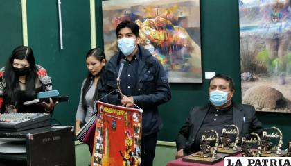 El presidente de la ABAP, Luis Mora durante la inauguración /LA PATRIA
