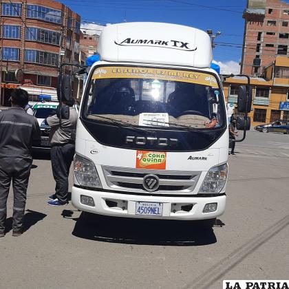 Testigos afirman que golpearon al conductor del camión /LA PATRIA