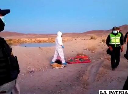 La mujer fue encontrada en las aguas residuales /Uyuni Andina