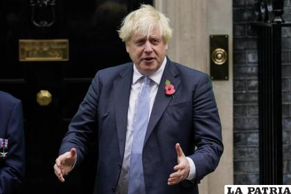 El primer ministro de Gran Bretaña, Boris Johnson /AP Foto /Alberto Pezzali