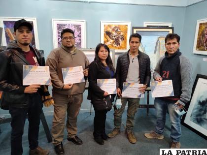Ganadores del Concurso Nacional de Pintura Rápida “San Lucas 2021”/Abap Oruro