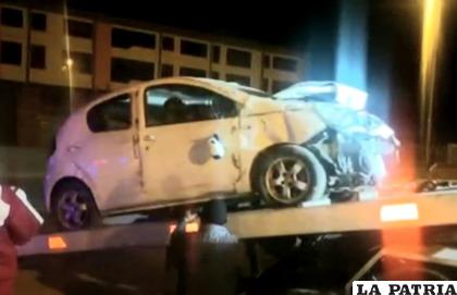 El motorizado fue remolcado y está al resguardo del personal de Tránsito /LA PATRIA