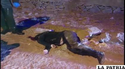 La víctima fue atacada en la vía pública por el muchacho /Cortesía
