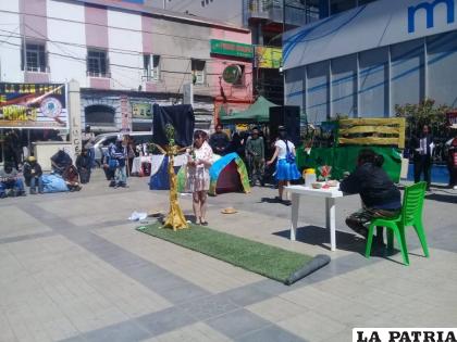 Representación en la feria de delitos penales / LA PATRIA