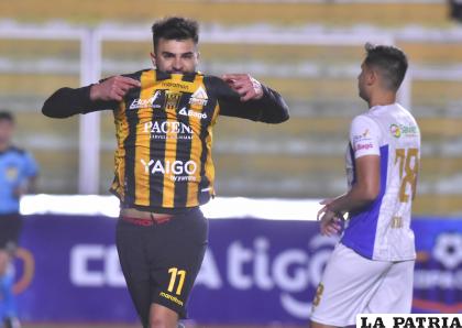 Enrique Triverio anotó el gol que le dio el triunfo al ??atigrado? /APG