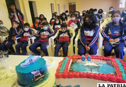 Se tuvo un festejo especial por los 36 años de labor en la ciudad de Oruro /LA PATRIA