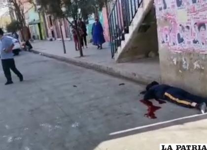  La ahora occisa dejó a dos niños en la orfandad, uno de tres meses de nacido /LA PATRIA
