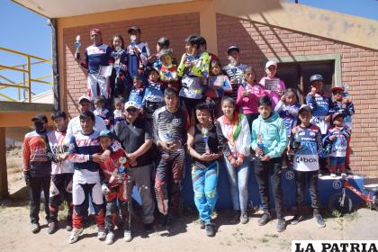 El bicicross orureño quiere dejar una buena impresión en el nacional /LA PATRIA
